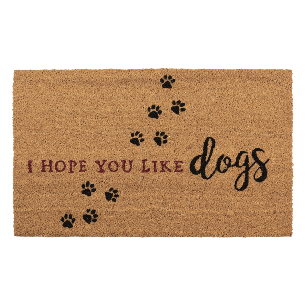 deurmat, i hope you like dogs