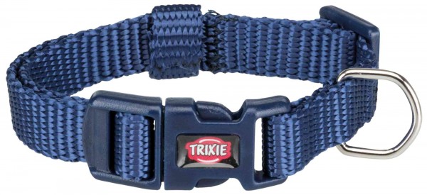 Trixie Premium halsband indigo