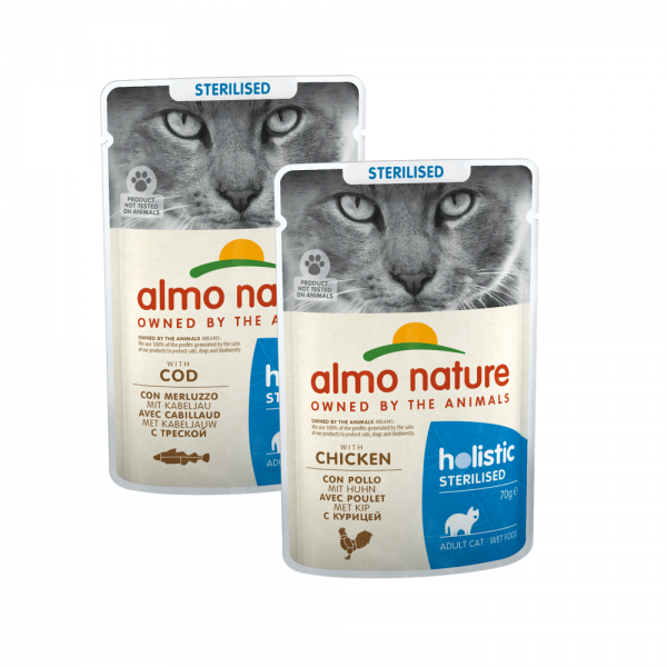 Almo Nature Sterilised pouch