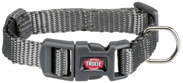 Trixie Premium halsband grafiet
