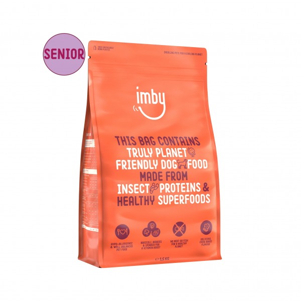 Imby Insect-based Dry Food - Senior