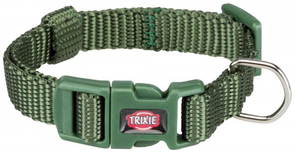 Trixie Premium halsband bosgroen