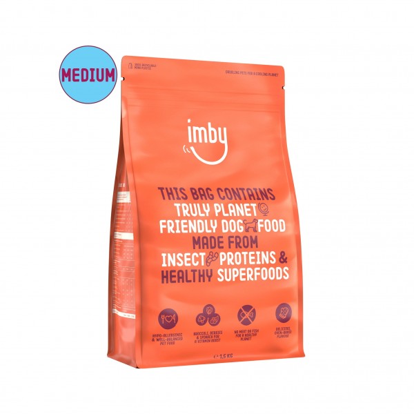 Imby Insect-based Dry Food - Medium